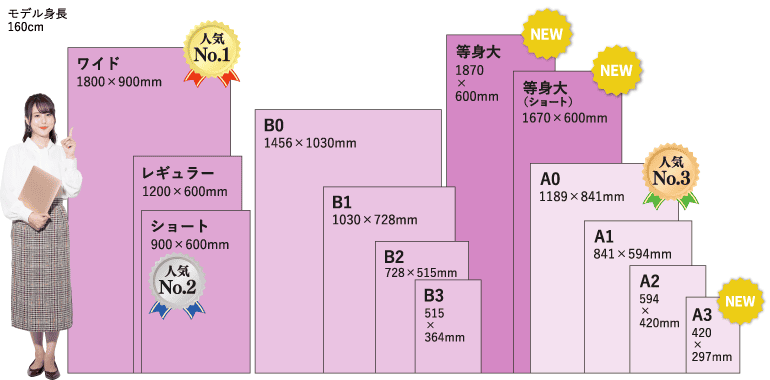 タペストリーサイズ