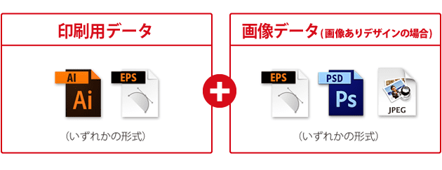 入稿に必要なデータ