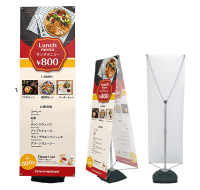 屋内・屋外兼用バナースタンドB60
