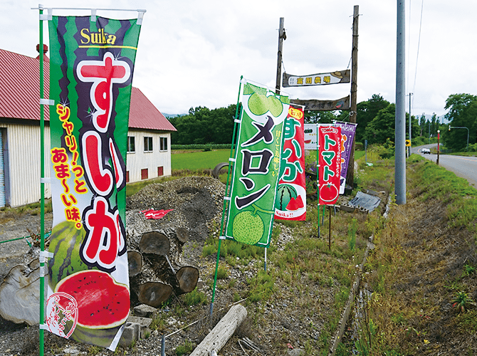 スイカ、メロンのぼり旗