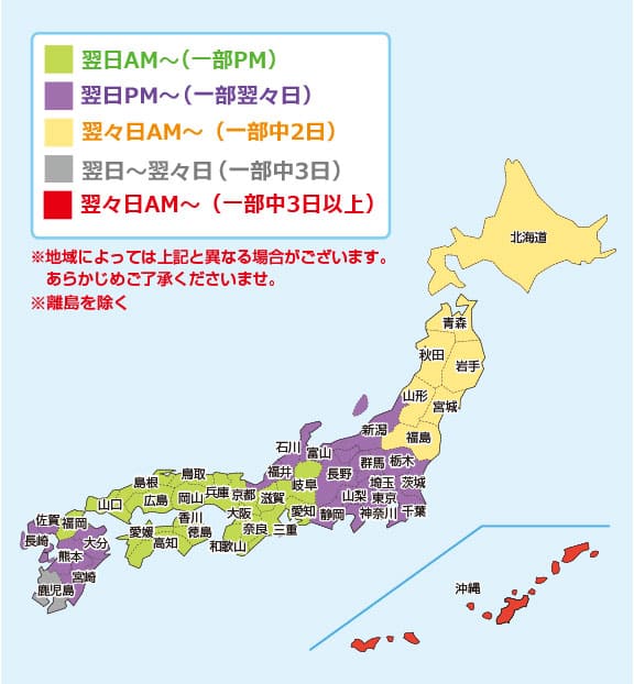 納期について