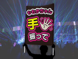 アイドルの応援