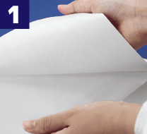 貼り付けかんたん！