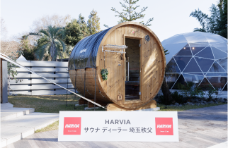 屋外サウナ画像