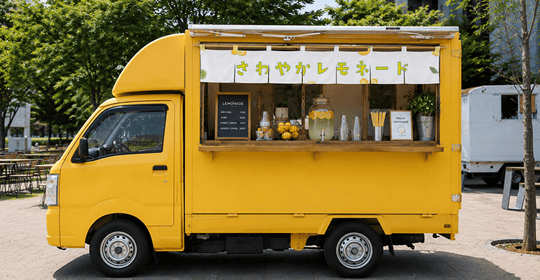 キッチンカーのれん定番サイズ