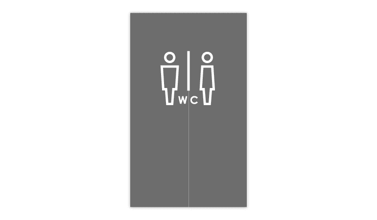 店舗向けのトイレのれん3