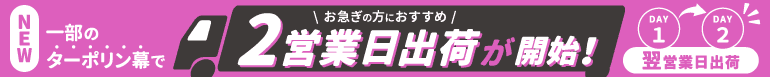 2営業日出荷が開始