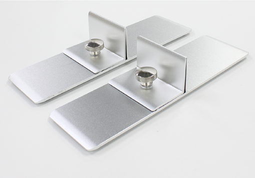 防炎仕様等身大パネル_アルミ製スタンド