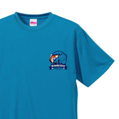 釣りサークルTシャツのロゴデザイン例