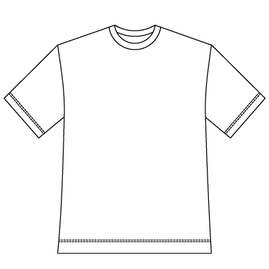 クルーネック（丸首）