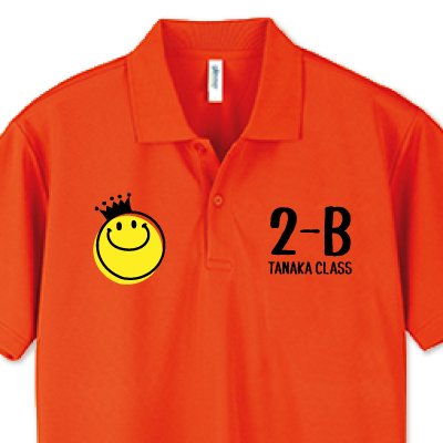 ドライポロシャツ_クラスTシャツ