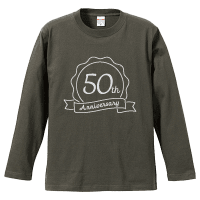50周年ロゴがプリントされたデザイン