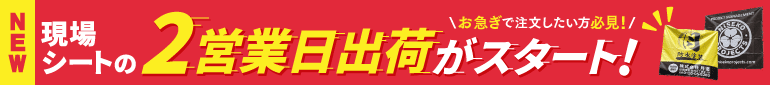 2営業日出荷がスタート
