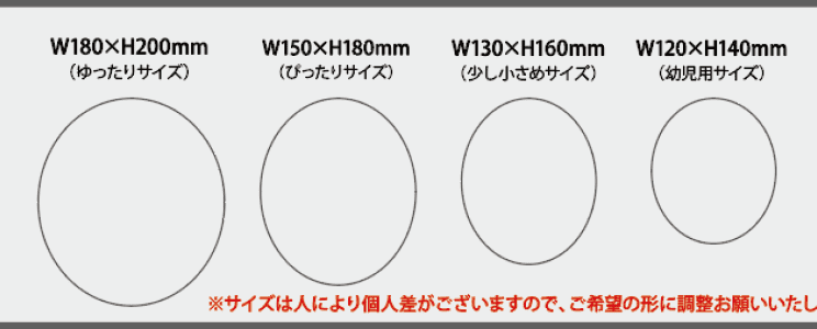 顔出し実寸テンプレート