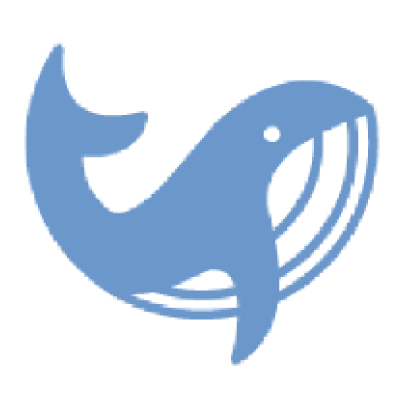トレース前の魚のロゴ