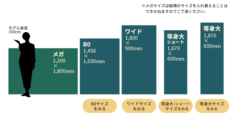 メガタペストリーに近いサイズのタペストリー紹介